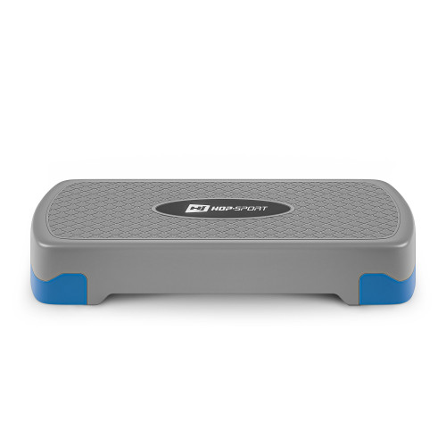 Степ платформа  3-ступінчаста Hop-Sport HS-PP020AS сіро-синя - фото №6